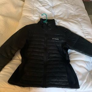 Columbia black coat
